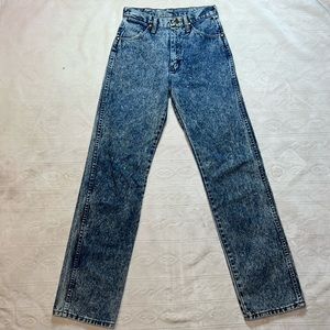 Wrangler acid wash jeans